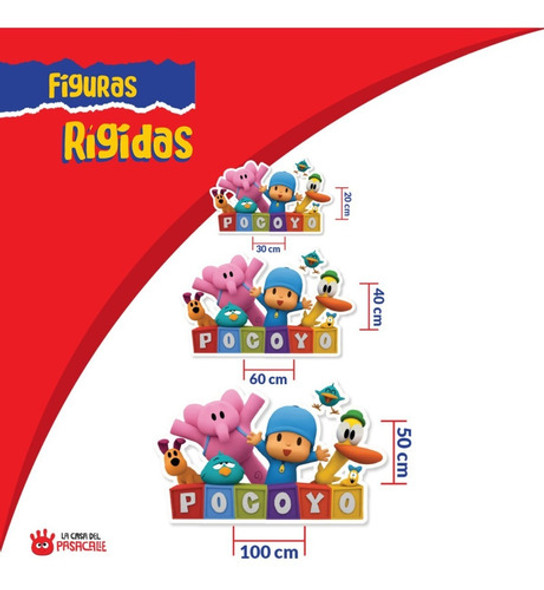 Pocoyo Personaje Figura Decoración Para Fiesta Cumpleaños 1