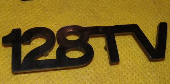 Insignia Plastica Original Fiat 128 Tv Iava 1100cc 1