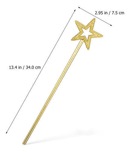 Star Wand Scepter Fairy, 10 Unidades 1