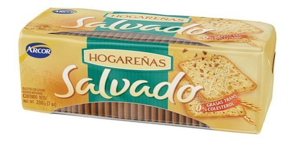 Pack X 3 Unid Galletitas  Salvado 200 Gr Hogarenas Galletit 0
