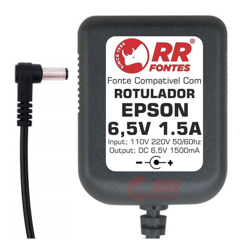 Fonte 6,5v 1,5a Para Rotulador Epson Lw300 Lw400 C51cb69010 1
