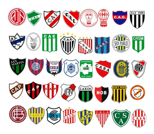 Coleccion De 169 Escudos De Futbol De Argentina Vectores 1 Coleccion De 169 Escudos De Futbol De Argentina Vectores 1