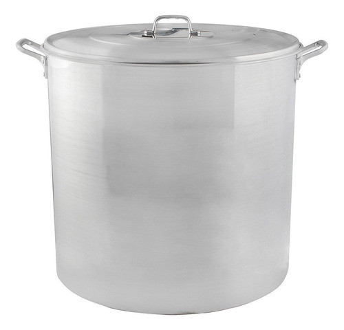 Olla Nº 22 Cm De Aluminio 7,2 Litros Pulida Asas Reforzadas 0