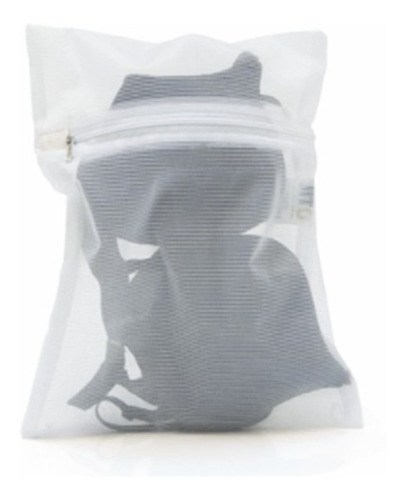 5 Saco Protetor Roupa Delicada Resistente 30x25 Cm Com Zíper 0