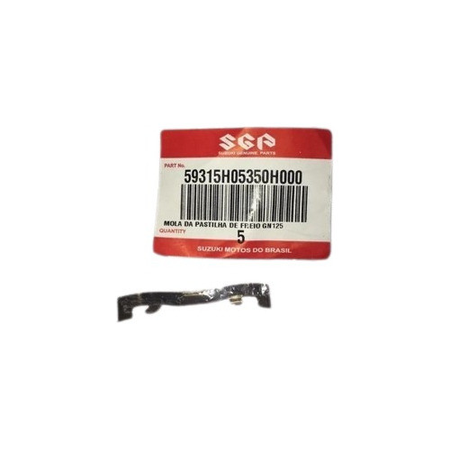 Mola Pastilha De Freio Intruder 125 59315h05350h000 0