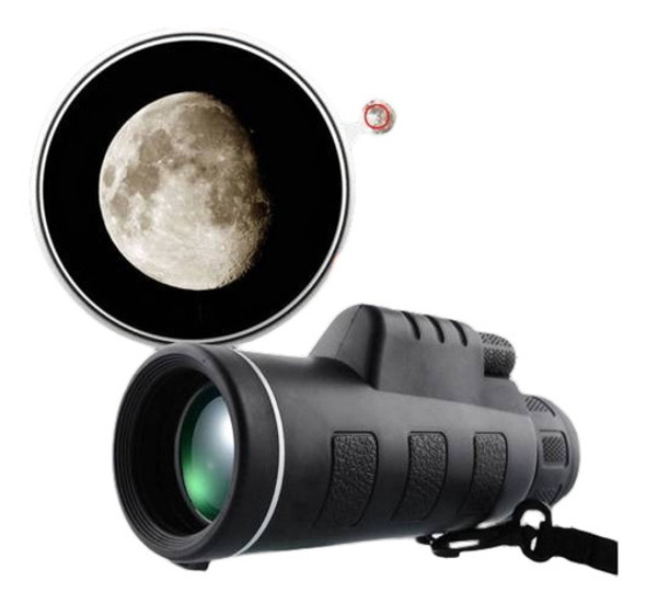Monocular Óptico Bak4 Travel Hunting Visión Nocturna 40x60 H 0