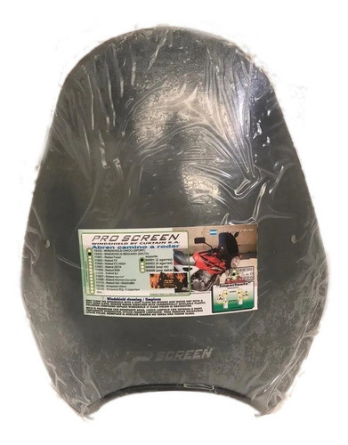 Parabrisas Curtain Univ Windshield Mediano Redondo Humo # 0