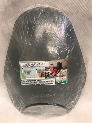 Parabrisas Curtain Univ Windshield Mediano Redondo Humo # 1