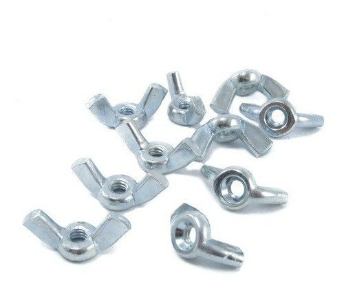 Tuerca Mariposa Hierro 1/8 X 100 Unidades 1