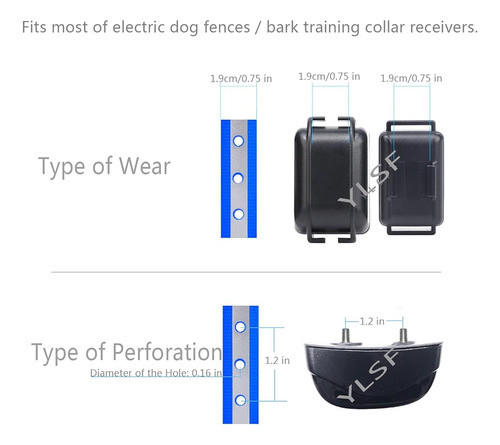 Correa De Collar De Perro Para La Mayoría De Los Receptores 1