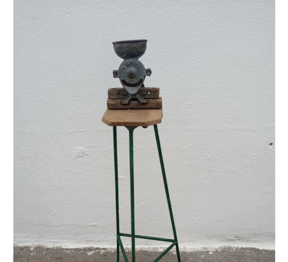 Máquina Desgranadora De Semillas Antigua Maíz Etc 0