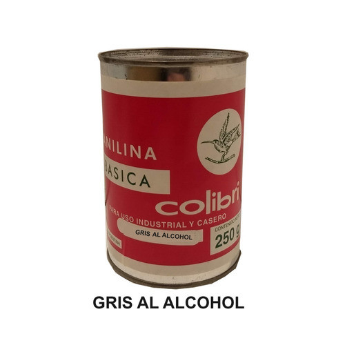 Anilina Basica Colibri X 250 Grs Gris Al Alc. 0