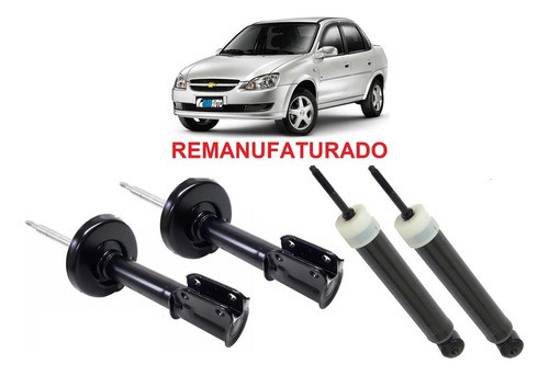 Jogo 04 Amortecedores Corsa Wagon 2002 2001 2000 1999 1998 1