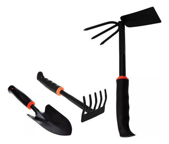 Set Azada Con Espatula + Azada + Pala Portatil Jardineria 0