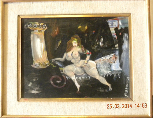 Oleo Sobre Tela. Obra Original De Piero Rossi 0