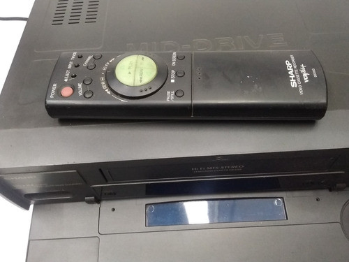 Video Cassete Sharp Vc-1800 - 6 Cabeças Hi Fi #av 0