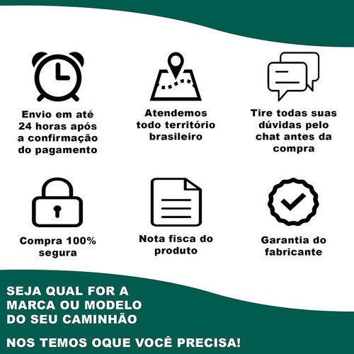 Jogo Emblema Adesivo Cromado Caminhão Mb 1725 1