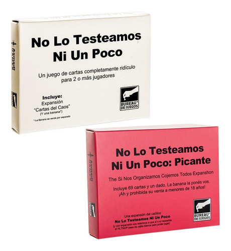 No Lo Testeamos Ni Un Poco + Expansion Picante Bureau 0
