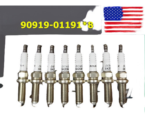 8-pc Nuevo Toyota / Lexus Bujías 90919-01191 Denso Sk20hr11 0