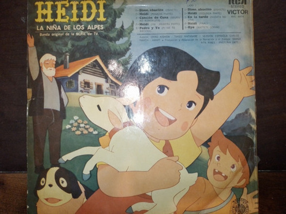 Vinilo Lp - Heidi Laa Niña De Los Alpes - Año 1977 1