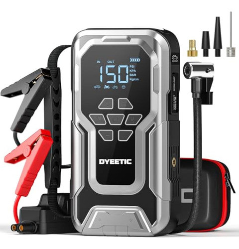 Arrancador De Coche Con Compresor De Aire, Caja De 0