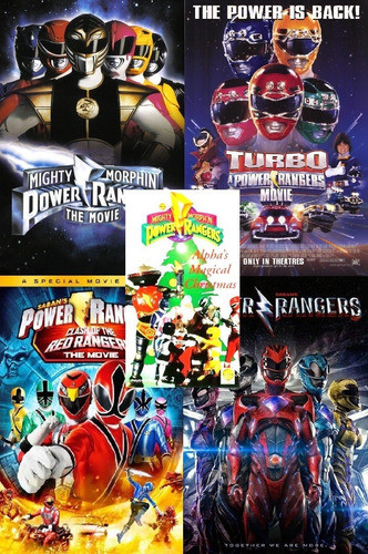 Power Rangers Serie De Peliculas Y Especiales 0