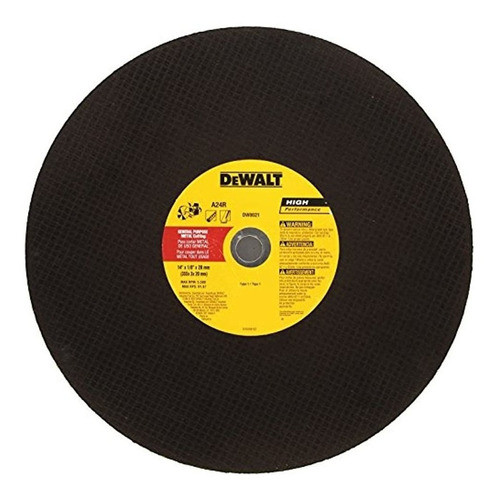Dewalt Dw8021 14 X 1/8 X 20 Mm Rueda De Corte De Sierra Port 0