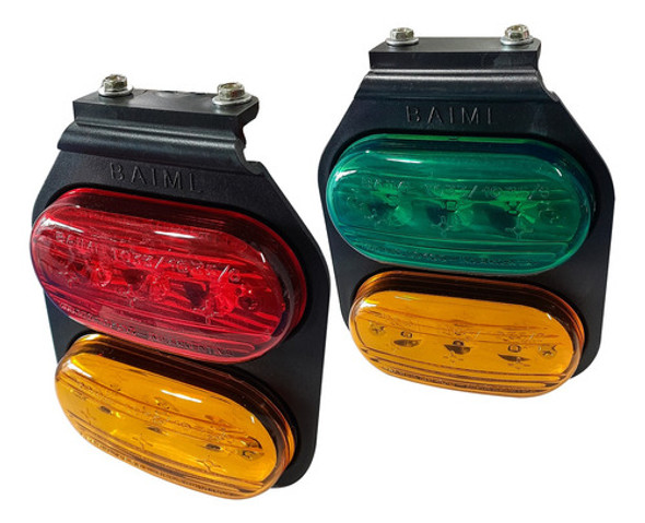 Faro Baiml 1033efl2 Led Flexible Lateral Doble 12/24v Xjuego 0