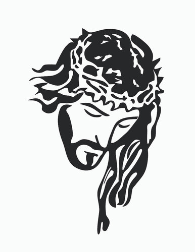 Calco Dios - Jesús - Cristo - Religiosa - Stickers Adhesivo 0