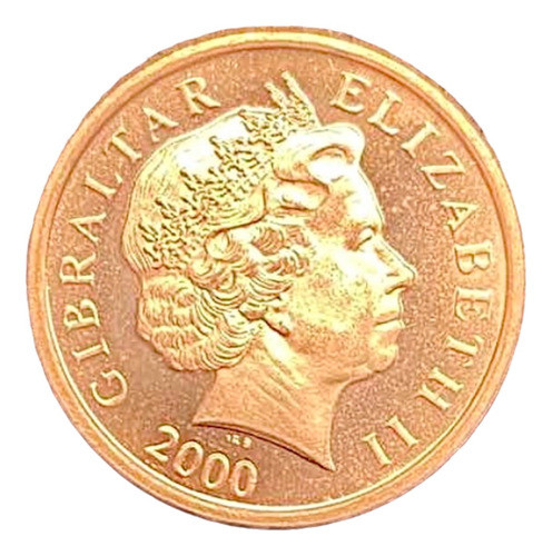 Gibraltar - 1 Penny - Año 2000 - Km #773 - Pajaro : 1