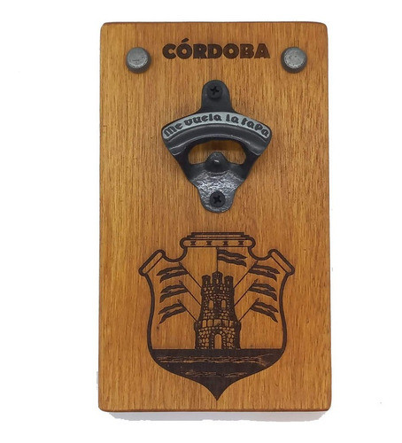 Destapador De Cerveza De Pared Con Imán Escudo De Córdoba 0