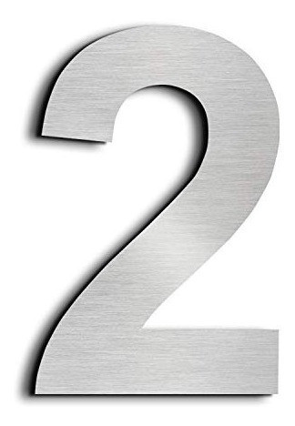 Numeros De Acero Inoxidable Av Alsina 0