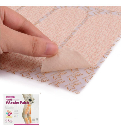 Parche Reductor Piernas Gluteos Celulitis 3 Planchas 18 Unid 1