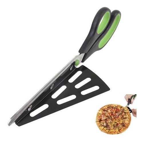 Tijera De Cocina Corta Pizza Tartas Multiuso Premium 0