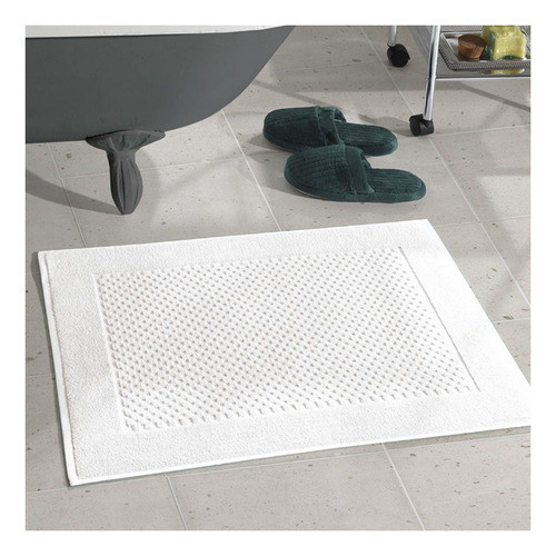 Toalha De Piso Dohler Felpudo Prime Branco 0