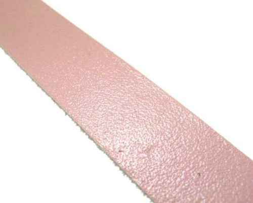 Tira De Couro Natural/legítimo 2.5 Cm Rosa Claro (3 Tiras) 0