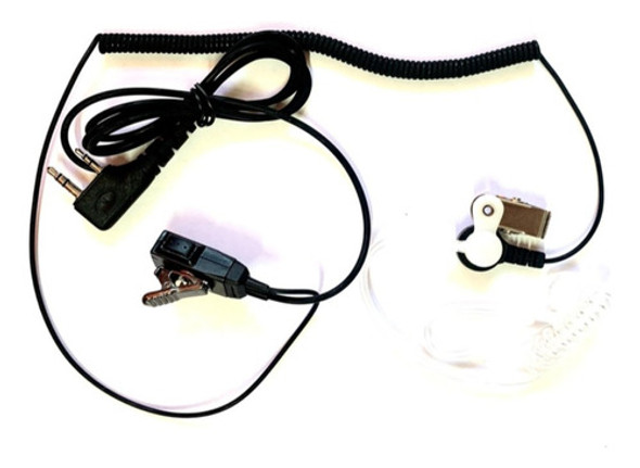 Auricular Tubo Acústico Ptt Para Baofeng Kenwood Wouxun 0