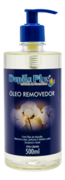 Óleo Removedor De Cera De Breu Algodão Depile Plus 500ml 0 Óleo Removedor De Cera De Breu Algodão Depile Plus 500ml 0