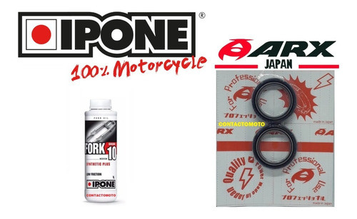Retenes De Horquilla Honda Twister Cbx 250 + Ipone -arx Jp 1