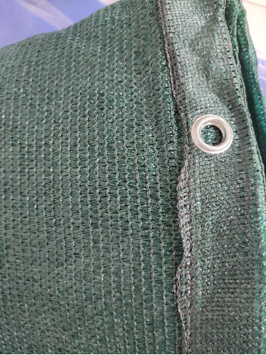 Media Sombra Verde 90% 2.40 X 4.80 M Con Ojales Cada 80 Cm 1