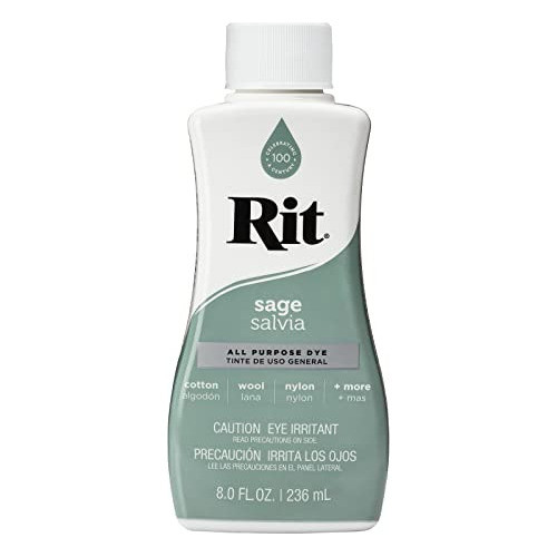 Colorante Para Tela Rit All Purpose 236ml Verde Salvia 0
