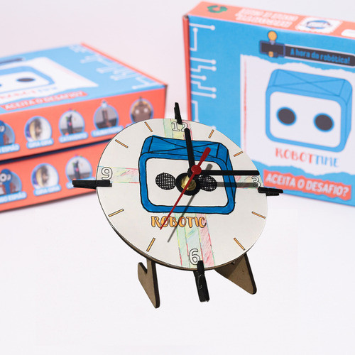 Kit De Robótica Maker Robottime Box Iniciante Relógio 1
