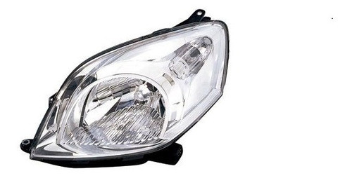 Faro Delantero Semioptica Izq. Peugeot Bipper/citroen Nemo 0