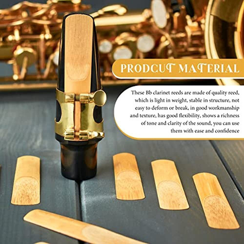 20 Piezas De Cañas De Clarinete. Instrumentos Musicalesacce 1