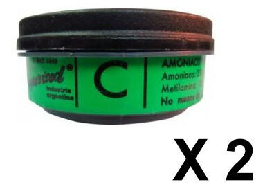 Cartucho C- Amoniaco Y Metilamina Segurind X 2 0