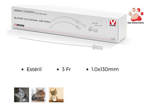 Sonda Tom Cat Buster 1,0x130mm - C/12 Unidades 1 Sonda Tom Cat Buster 1,0x130mm - C/12 Unidades 1