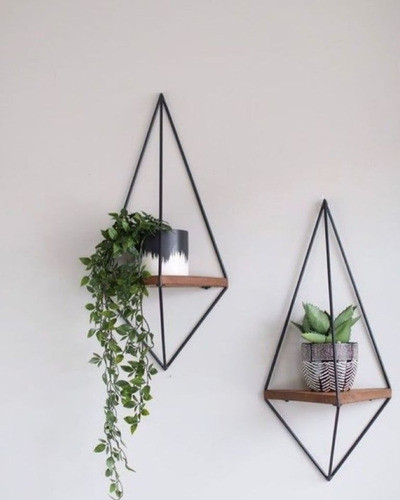 Suporte Para Vaso Estilo Industrial Kit 3 Peças 1