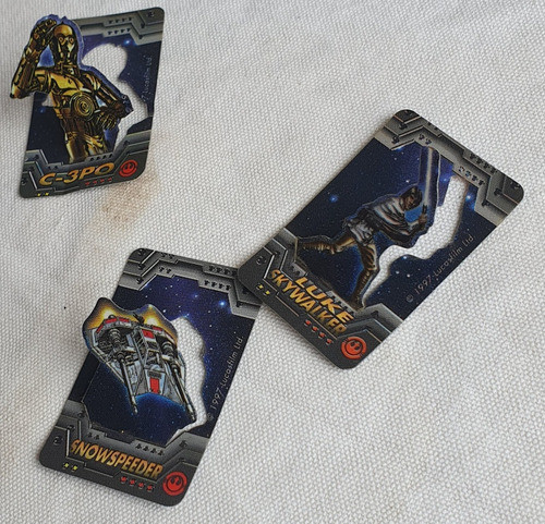 Tazos Trilogia Guerra De Las Galaxias  X 3 1