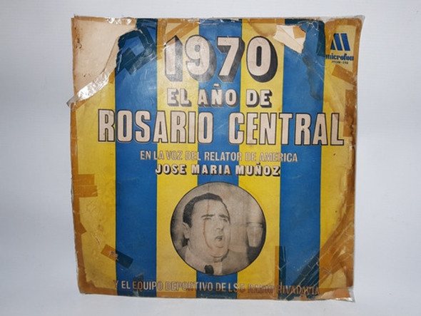 Rosario Central Campeón 1970 Vinilo José M Muñoz Mag 57259 1 Rosario Central Campeón 1970 Vinilo José M Muñoz Mag 57259 1