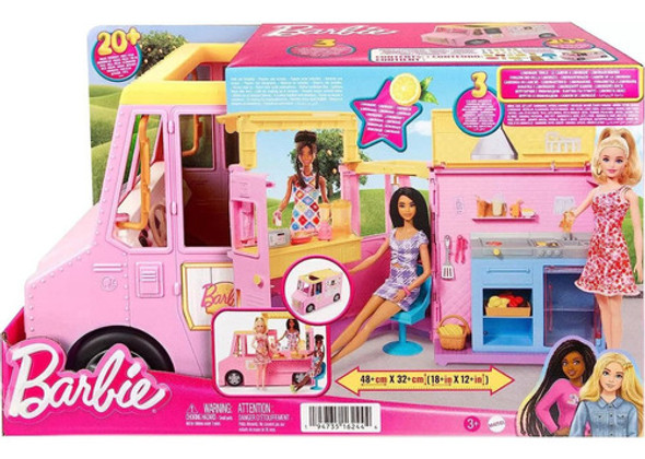 Veículo De Brinquedo Caminhão De Limonada Barbie Profissões 1